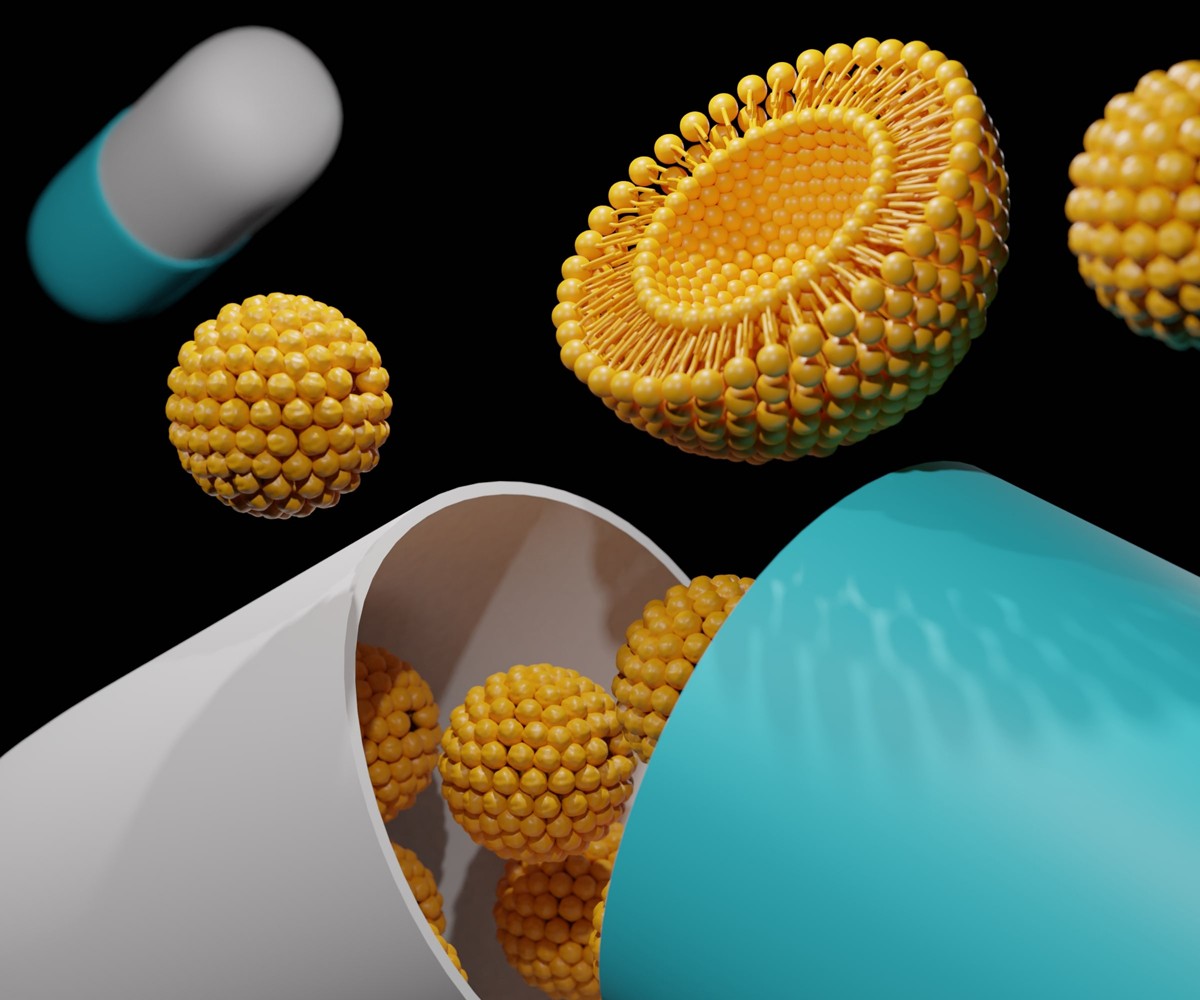 Micelle,Nanoparticle,Inside,Of,Drug,Encapsulation,3d,Rendering