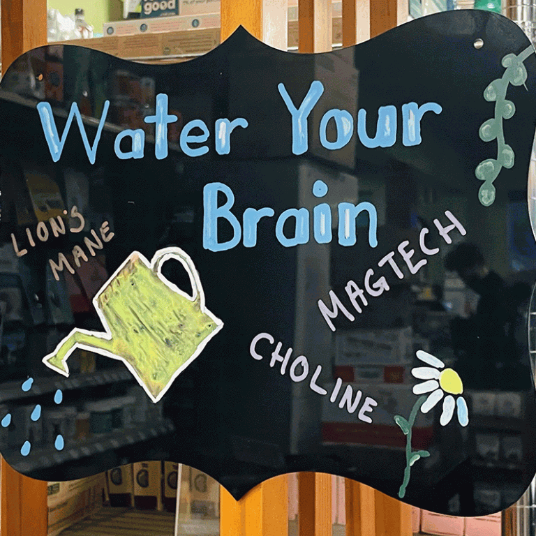 water your brain