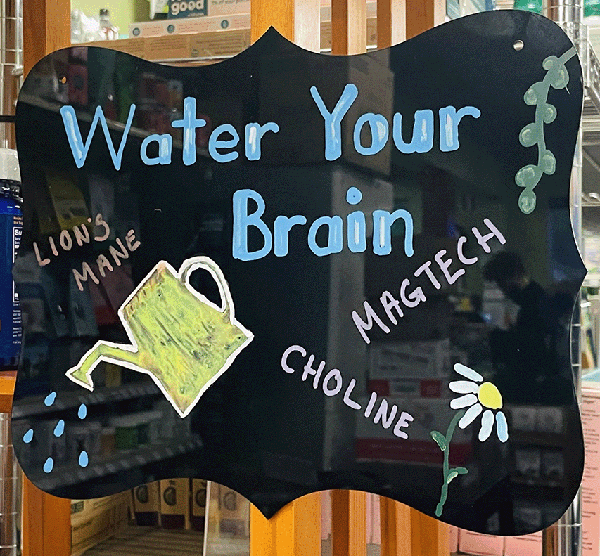 water your brain